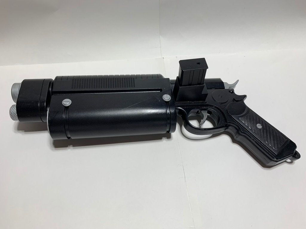 K-16 Bryar Blaster Prop Custom Replica, Non-Firing with Blaze Orange Barrel Plug